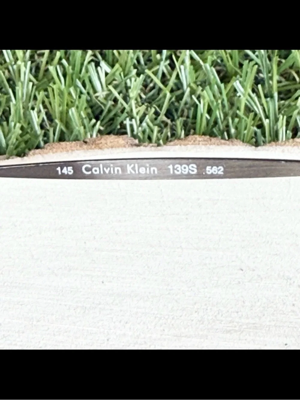 Vintage Calvin Klein CK 139-S Sunglasses 90s Oval Tortoise Side Shield Italy